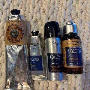 L'OCCITANE Men's Grooming Collection - Silver and Black